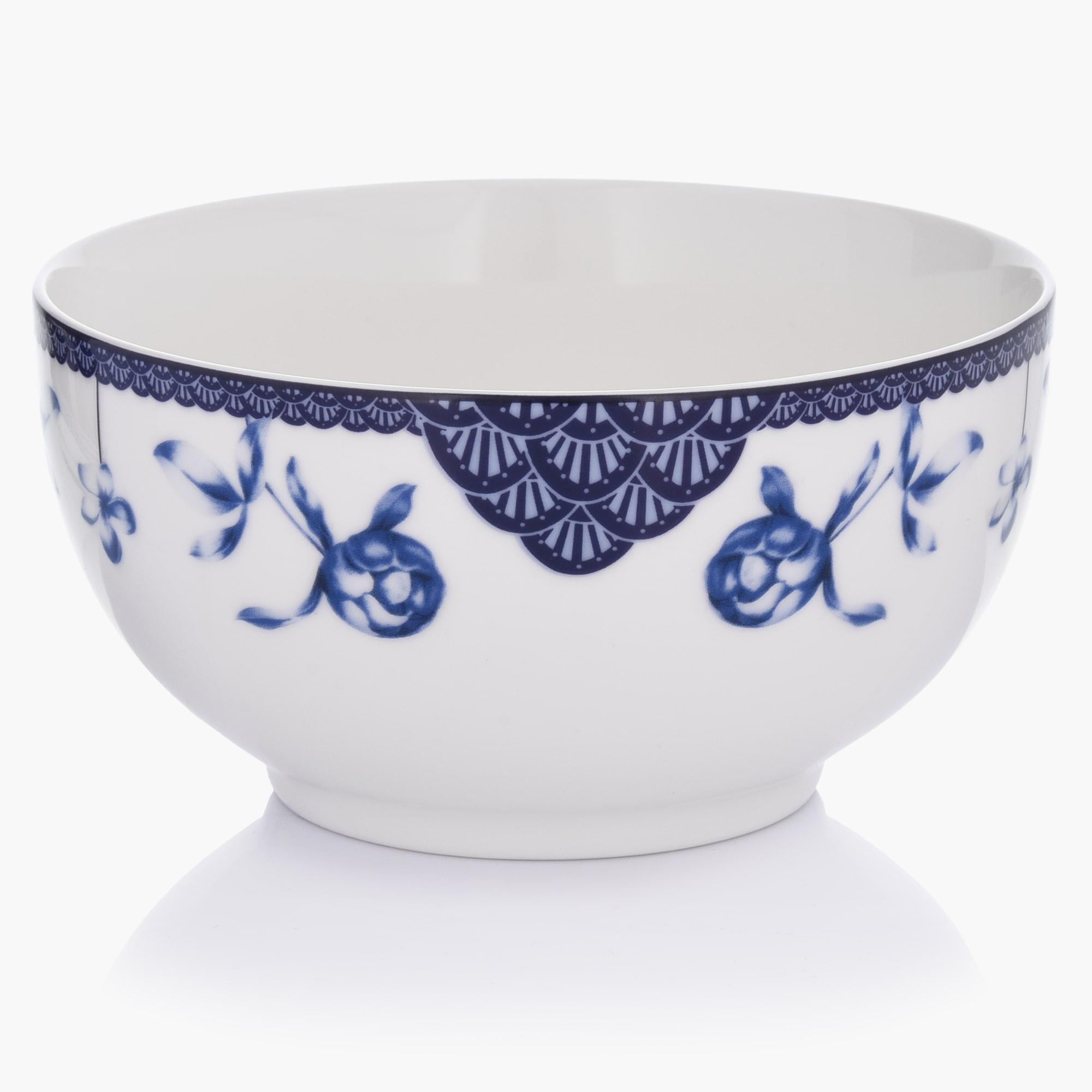 21-OZ Swedish Inspired Porcelain Bowl - Set of Four