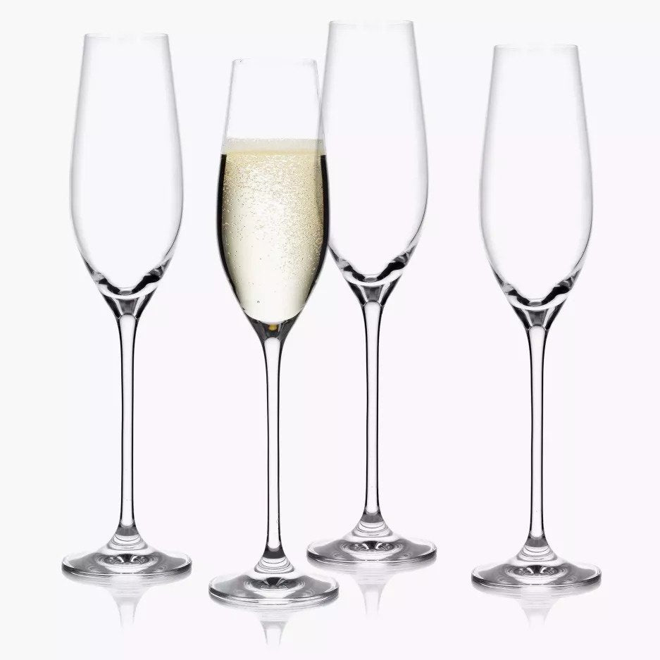 Set of Four 7-OZ Champagne Glasses