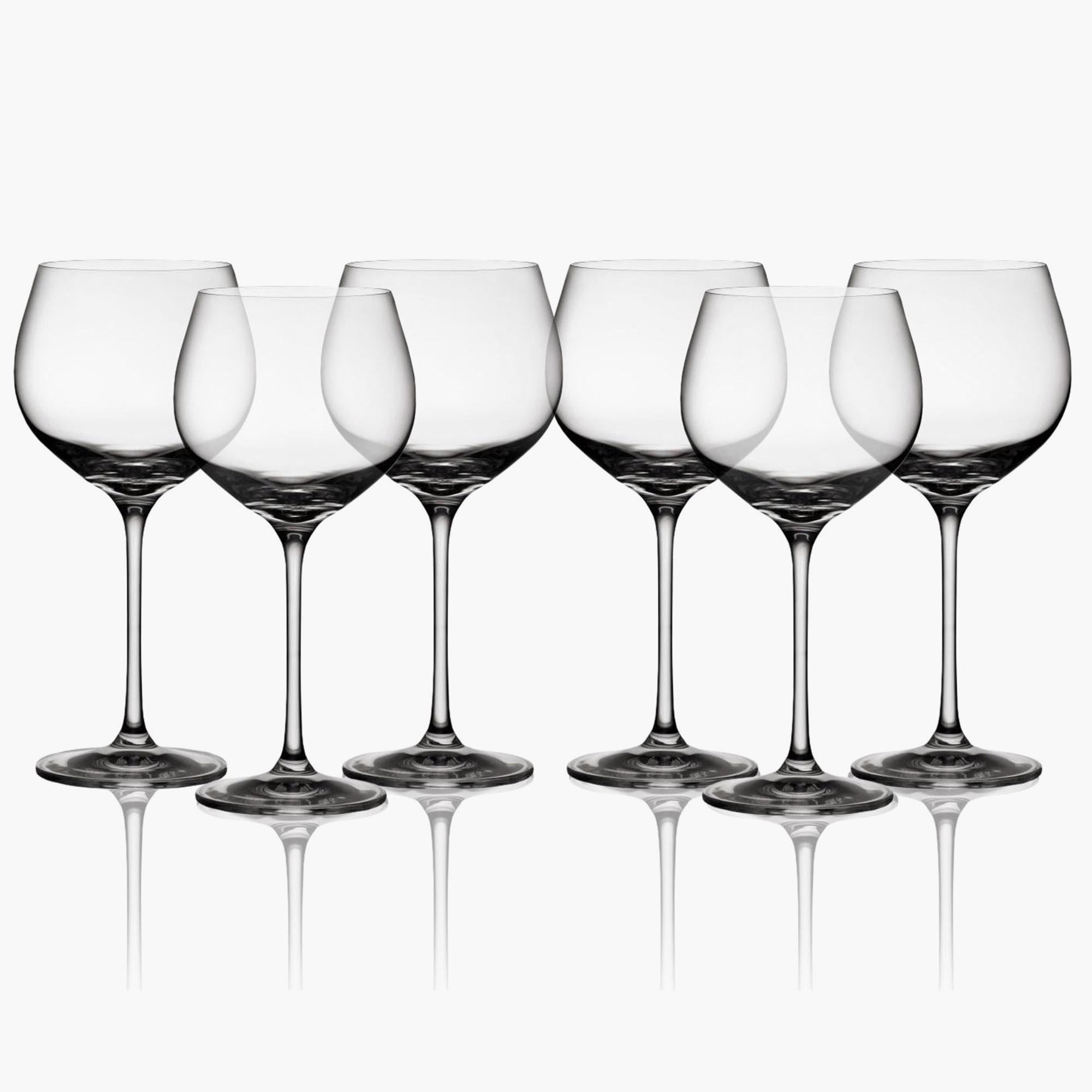 Set of Six 19-OZ Wine Glasses