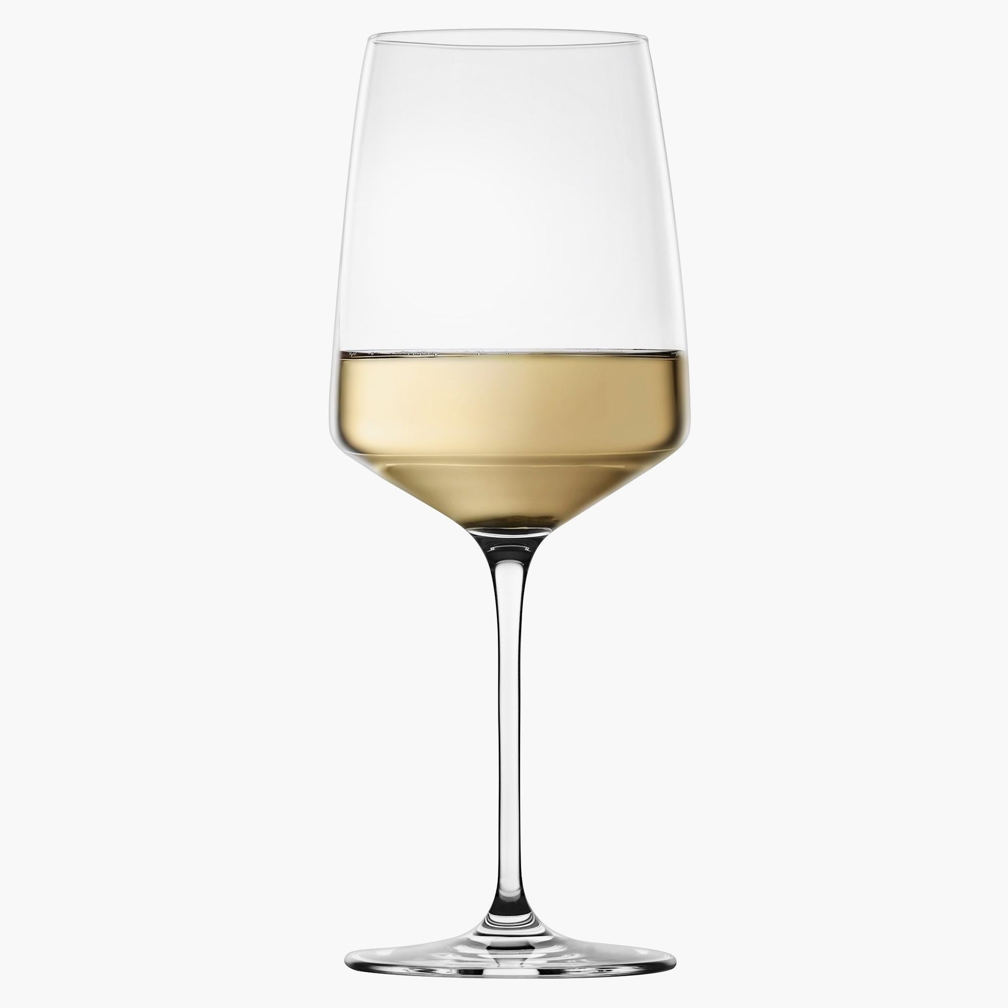Set of Six 17.5-OZ White Wine Glasses