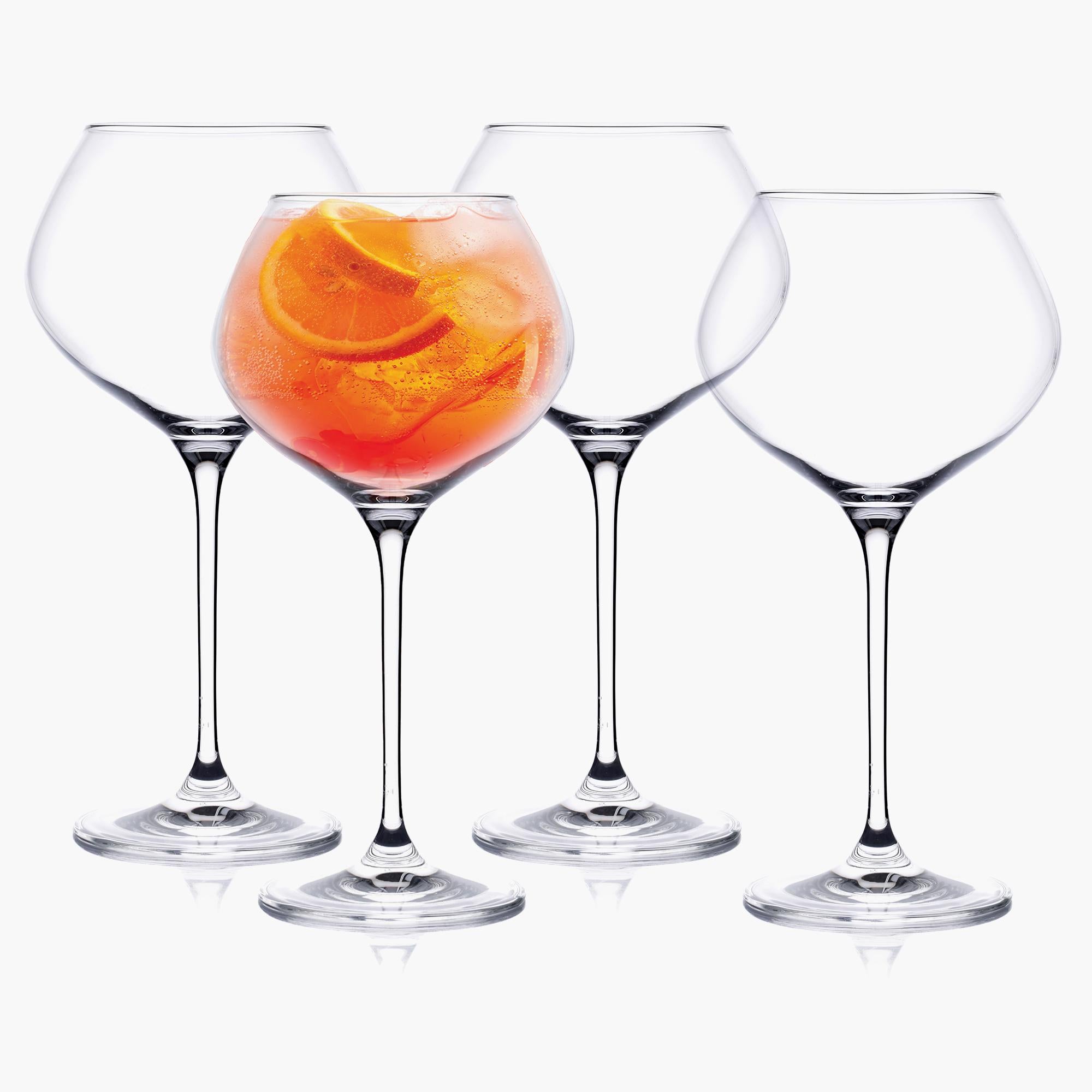 Set of Four 22-OZ Cocktail Glasses