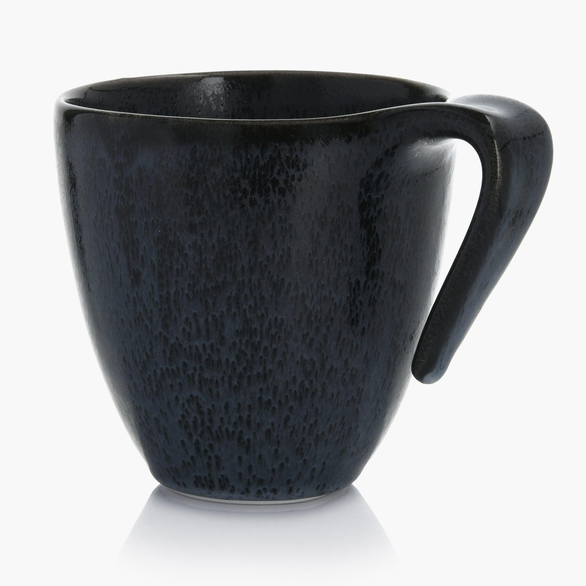 15-OZ Black Porcelain Cup