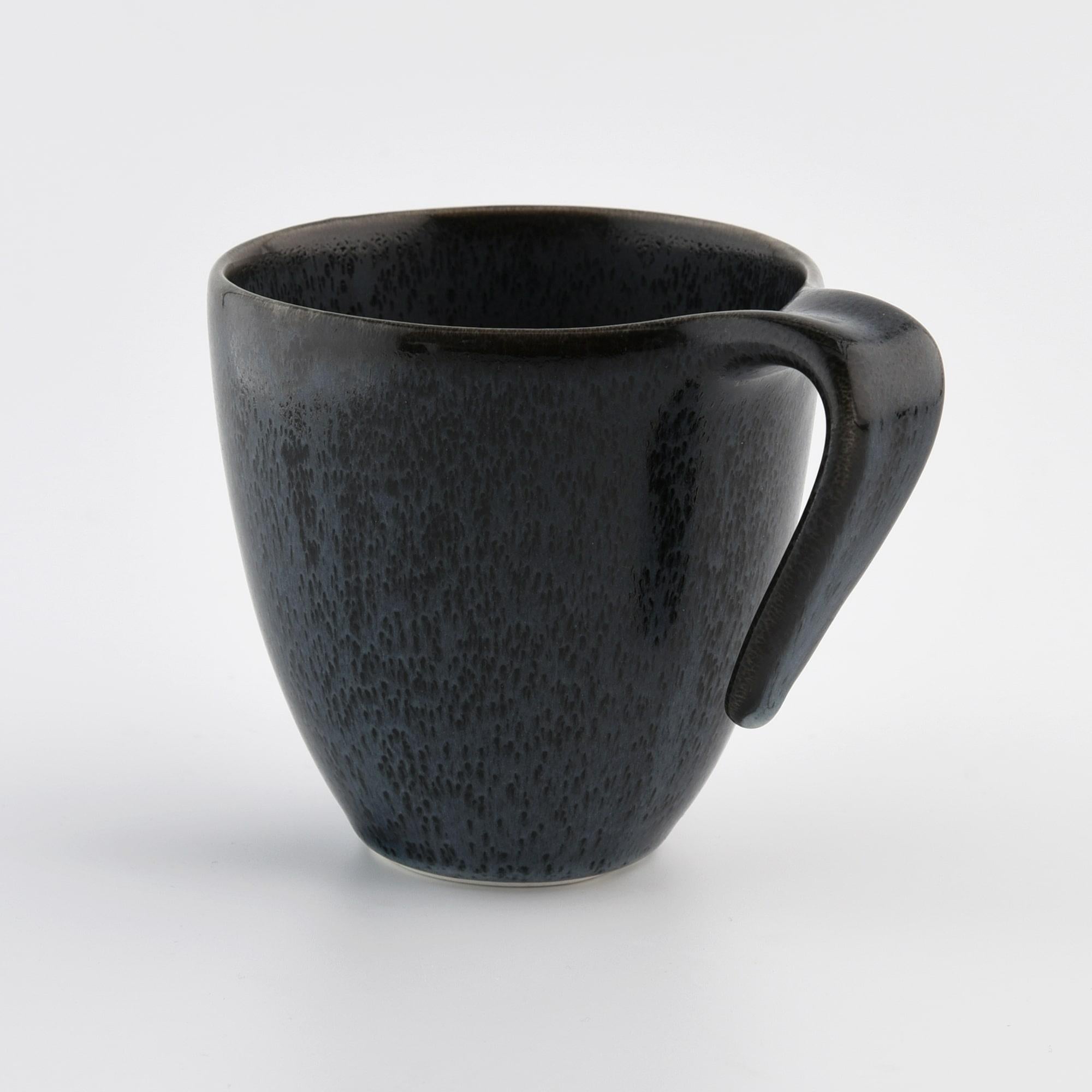 15-OZ Black Porcelain Cup